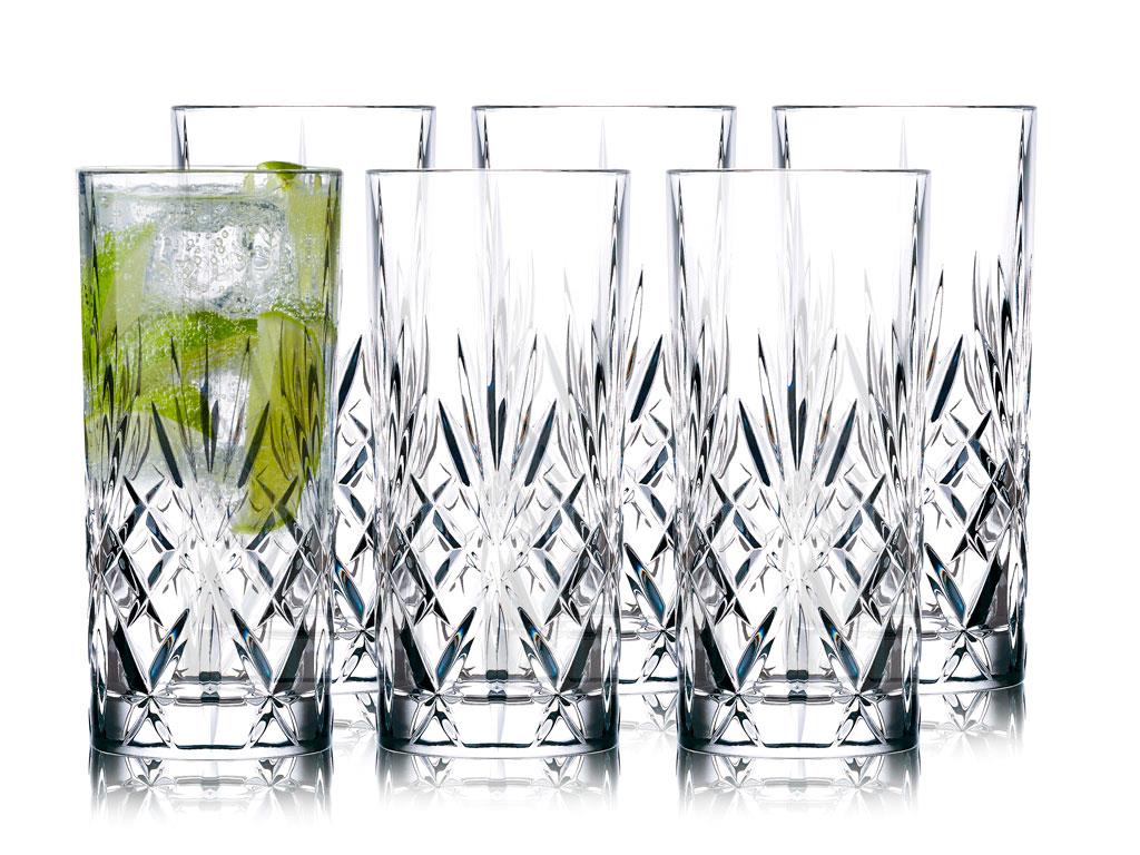 Lyngby Glas Highball 36 cl 6 stk, Melodia